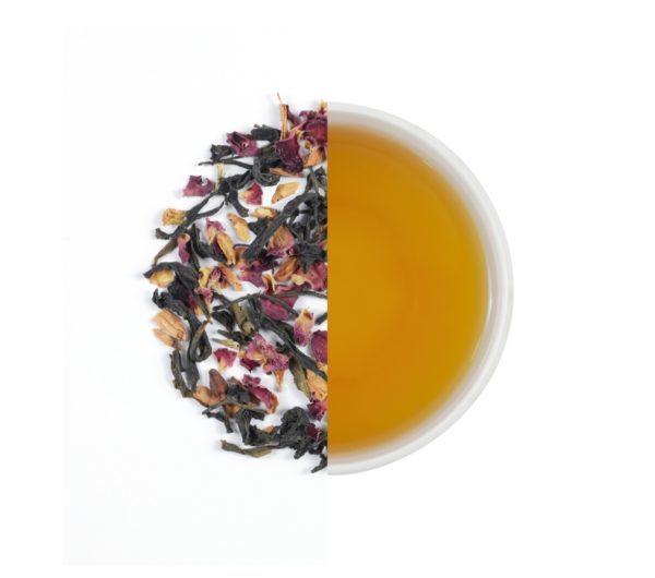 Rose jasmine green tea